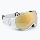 Lyžiarske okuliare SCOTT Faze II LS white/soft pink/light sensitive bronze chrome