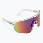 Slnečné okuliare SCOTT Sport Shield priesvitné/teal chrómové