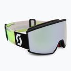 Lyžiarske okuliare SCOTT Ambit black/neon yellow/amp white chrome