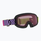 Detské lyžiarske okuliare SCOTT Witty SGL purple/neon pink/enhancer