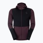 Pánska fleecová mikina SCOTT Defined Light Hoody cocoa red/black