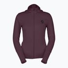 Dámska fleecová mikina SCOTT Defined Light Hoody cocoa red