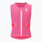 Detská ochranná vesta SCOTT Vest Airflow Jr neon pink