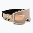 Lyžiarske okuliare SCOTT Trace Pro mojave beige/silver chrome