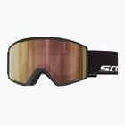 Lyžiarske okuliare SCOTT Trace Pro Light Sensitive black/amp ls cinnamon chrome