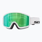 Lyžiarske okuliare SCOTT Trace Pro Compact white/green chrome