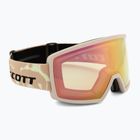 Lyžiarske okuliare Scott Neo Compact Light Sensitive S1-3 mojave beige/amp ls cinnamon chrome