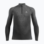 Pánska termoaktívna mikina ODLO Performance Warm Blackcomb Bl Top Turtle Neck HZ black
