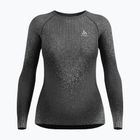 Dámska termoaktívna mikina Odlo Performance Warm Blackcomb Bl Top Crew Neck black