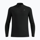 Pánska termo mikina ODLO Merino 200 Bl Top Turtle Neck black
