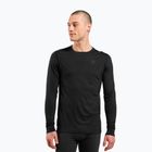 Pánska termo mikina ODLO Merino 200 Bl Top Crew Neck black