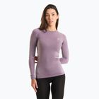 Dámska termoakčná mikina ODLO Performance Warm Bl Top Crew Neck gray ridge