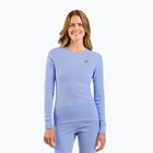 Dámska termoaktívna mikina ODLO Active Warm Bl Top Crew Neck blue heron