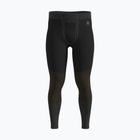 Pánske termo nohavice ODLO Fundamentals Performance Warm Bl Bottom Long black