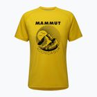 MAMMUT Horské trekingové tričko žlté