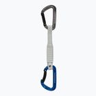 Mammut Workhorse Keylock Quickdraw 17 cm sivý/modrý lezecký expres