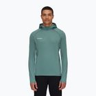 Pánske trekingové tričko Mammut Selun FL Sun Hoody green 1016-01420-40236-114