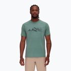 Pánske trekingové tričko Mammut Mountain Finsteraarhorn dark jade