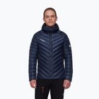 Pánska páperová bunda Mammut Broad Peak IN Hooded marine black