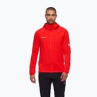 Pánska vetrovka s kapucňou Mammut Massone ML Mammut red