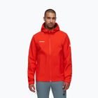 Mammut Linard Light HS Pánska bunda do dažďa s kapucňou mammut red