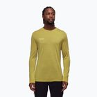 Pánske tričko Longsleeve Mammut Tree Wool FL aura melange 01690