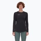 Dámske tričko Longsleeve Mammut Tree Wool FL black 01700