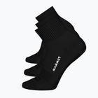 Ponožky Mammut Everyday Quarter 3 pairs black/black/black