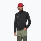 Pánska mikina Mammut Taiss ML Half Zip Pull black