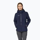 Dámska nepremokavá bunda Mammut Linard HS Thermo Hooded Jacket Women marine