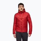 Pánska zateplená bunda Mammut Albula IN Hooded Jacket Men dark mammut red