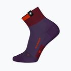 Ponožky Mammut Hiking Merino Quarter Socks paloja/dark mammut red