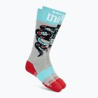 Pánske snowboardové ponožky ThirtyTwo TM Coolmax grey/red