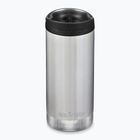 Termohrnček Klean Kanteen TKWide Cafe Cap 355 ml z brúsenej nerezovej ocele