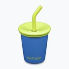Hrnček KLEAN KANTEEN Steel Straw Lid 296 ml super sonic