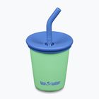 Hrnček KLEAN KANTEEN Steel Straw Lid 296 ml spring bud
