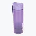 Cestovná fľaša s filtrom Bachgold Selfpress Waterfilter 500 ml lilla
