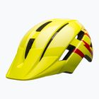 Cyklistická prilba detská Bell Sidetrack II Jr gloss hi-viz/red