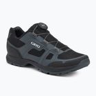 Pánska MTB cyklistická obuv Giro Gauge Boa dark shadow/black