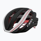 Cyklistická prilba Giro Aether Spherical MIPS matná čierna/biela/červená