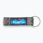 KAVU prívesok na kľúče teal geo