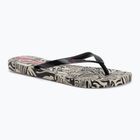 Dámske žabky Ipanema Animal Print VI beige/black/pink