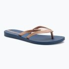 Dámske žabky Ipanema Bossa blue/metallic pink