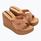 Dámske šľapky Ipanema High Fashion II Slide beige/glitter beige/green