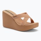 Dámske šľapky Ipanema High Fashion II Slide beige/glitter beige/green