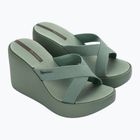 Dámske šľapky Ipanema High Fashion II Slide green/glitter green/grey