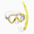 Súprava na šnorchlovanie detská Mares Combo Seahorse yellow/clear