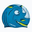 Detská plavecká čiapka HEAD Meteor BLWH modro-biela 455138