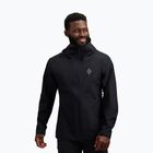 Pánska nepremokavá bunda Black Diamond Strataline Stretch Shell black