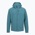 Pánska mikina Black Diamond Coefficient Storm Full Zip Hoody creek blue